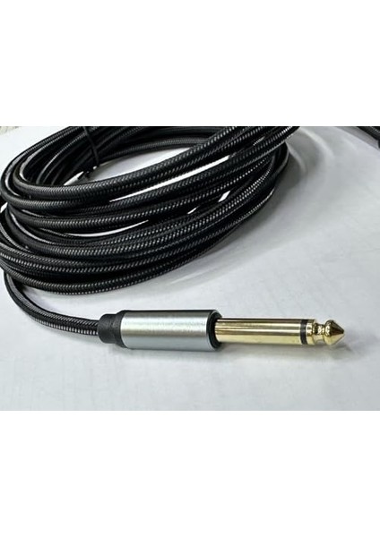 5 Metre 6.3 mm Mono Amfi Kablosu 5 Metre 6.3 mm To 6.3 mm Kablo modelleri