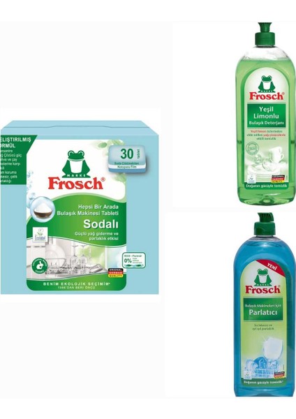 Doğal Organik ve Vegan Bulaşık Deterjanı Seti 5