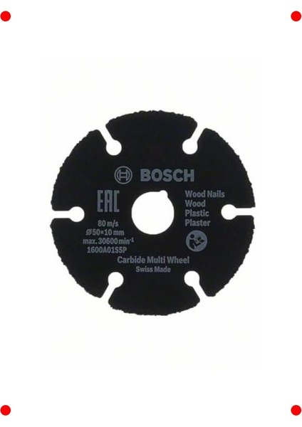 Karbür Çoklu Malzeme Kesme Diski Ø 50MM