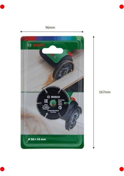 Karbür Çoklu Malzeme Kesme Diski Ø 50MM indirimleri