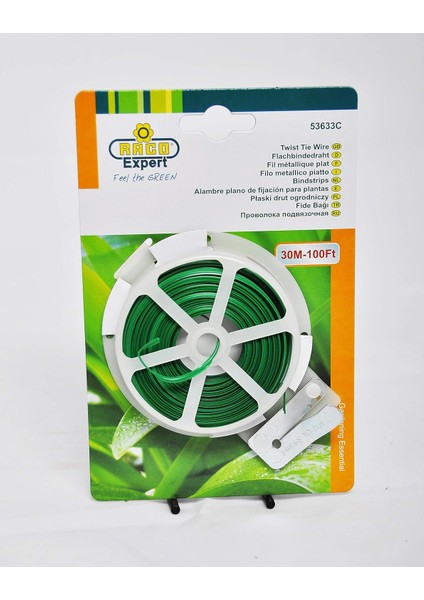 Expert 53633 Çok Amaçlı Kendinden Fide ve Bitki Bağlama Teli - 30M