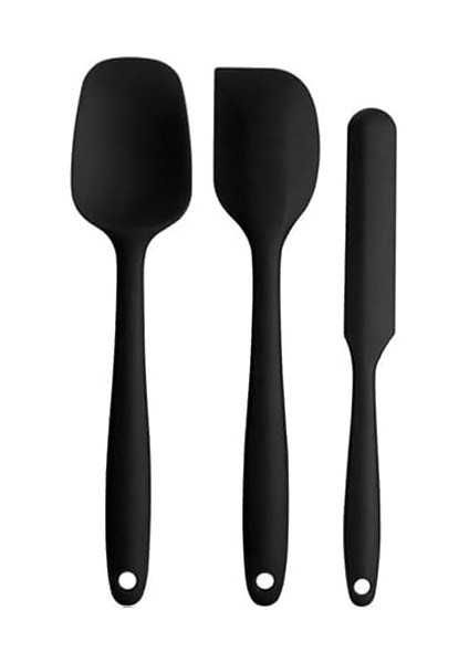 Yanmaz Yapışmaz Silikon 6&apos;lı Pasta, Yumurta Fırçası, Kaşık Bıçak, Spatula Mutfak Seti modelleri