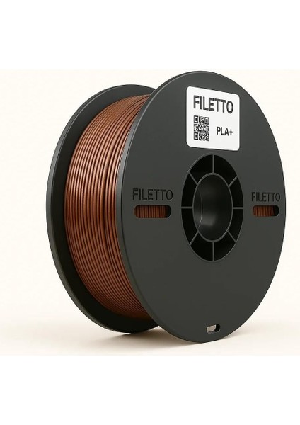 Filetto Pla+ Filament 1.75MM 1 kg - Kahverengi