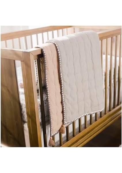 Baby Battaniye, Yumuşak Pamuk Kapitone Çocuk Odası ve Küçük Çocuk Battaniyesi, Erkek ve Kız Çocukları Için, Bakır, 91,4 cm x 91,4 Cm, Ezra Baskı modelleri