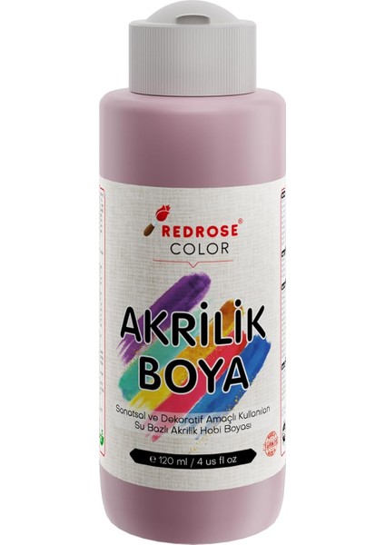 Rose Açık Pembe Akrilik 120 ml
