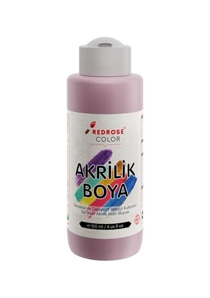 Rose Açık Pembe Akrilik 120 ml fiyatları