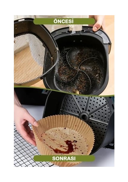 Life 50&apos;li Hava Fritözü Airfryer Pişirme Kağıdı Kalıbı MIT1170 fiyatları