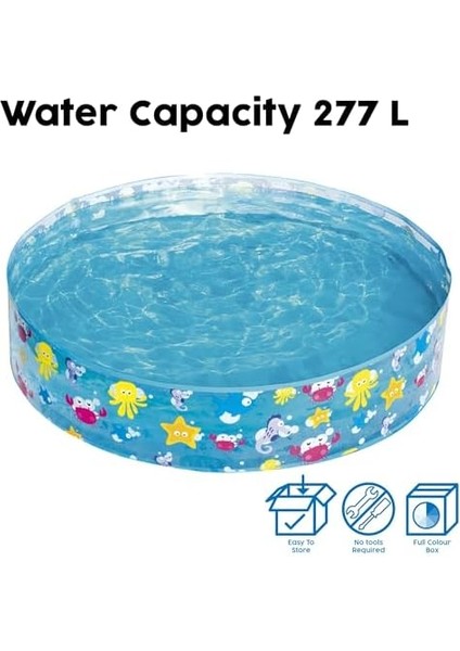 Okyanus Desenli Çocuk Havuzu ( 122X25CM ) 55028 fiyatları