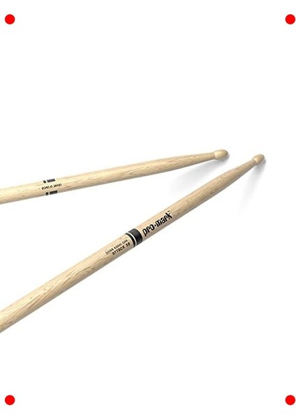 Meşe Ağacından 5b Davul Bagetleri