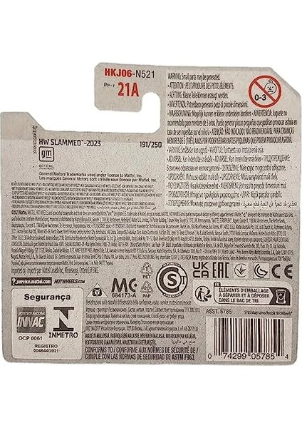 - ´83 Chevy - Hw Slammed 1/5 - HKJ06 - Short Card - Gm - Pickup Truck - 2023 fiyatları