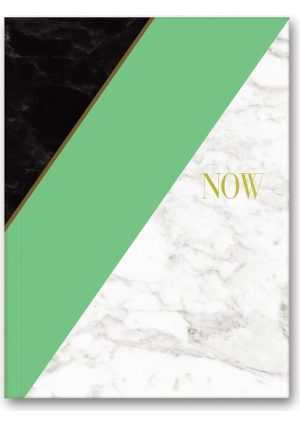 Mermer Mini Defter Çizgili Mint