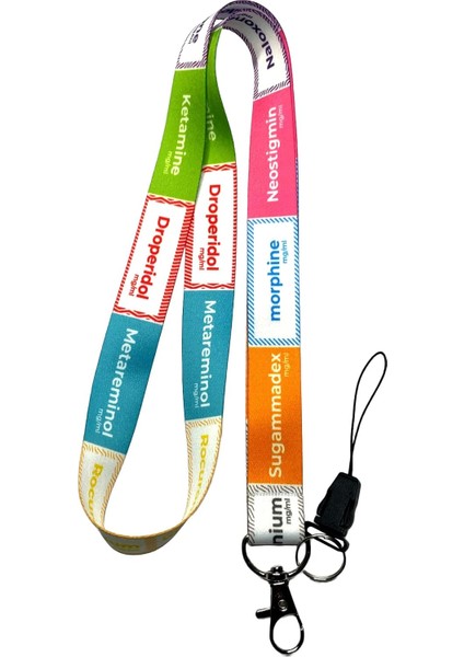Boyun Ipi ve Telefon Askısı Lanyard