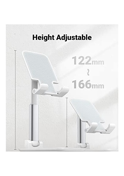 Ugreen Katlanabilir Telefon Tutacağı ile Uyumlu Galaxy (Beyaz) fiyatları