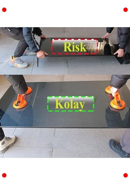 2'li Vantuz Taşıma ve Göçük Çektirme Aparatı modelleri