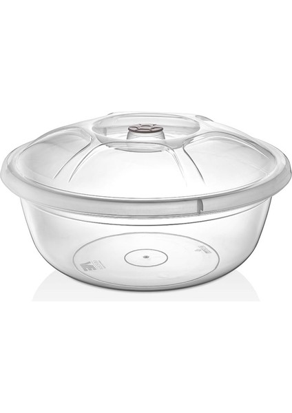 Plastik Hamur Leğeni, Kapaklı, (40 Litre)