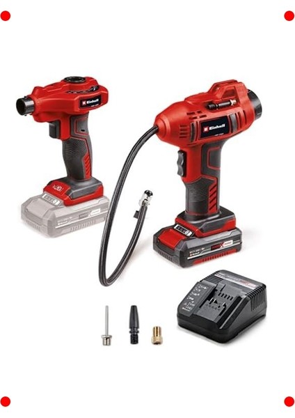 Akülü Hava Kompresörü ve Pompa Seti 18V
