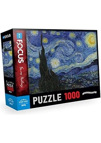 FOCUS-1000 Parça Puzzle - Yıldızlı Gece fiyatları