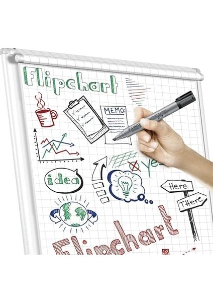356 B Wp4 Flipchart Markör Kesik Uçlu 4&apos;lü modelleri