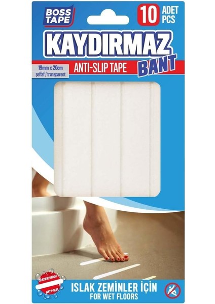 Tape, Küvet, Duşakabin Zemin Yer Kaydırmazlık Bandı