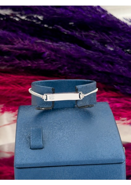 925 Ayar Gümüş Yıldız Figürlü Isim Yazılabilir Kız Bebek Künye – Kişiye Özel Gümüş Çocuk Bileklik