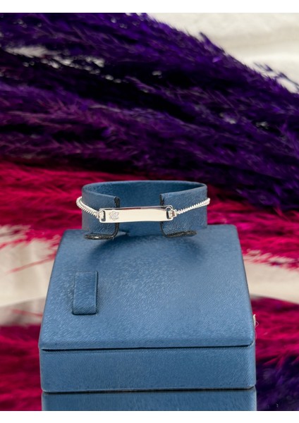 925 Ayar Gümüş Yıldız Figürlü Isim Yazılabilir Kız Bebek Künye – Kişiye Özel Gümüş Çocuk Bileklik fiyatları