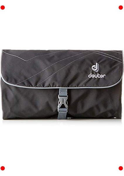 Seyahat Makyaj Çantası - Siyah Titanyum - Düzenleyici