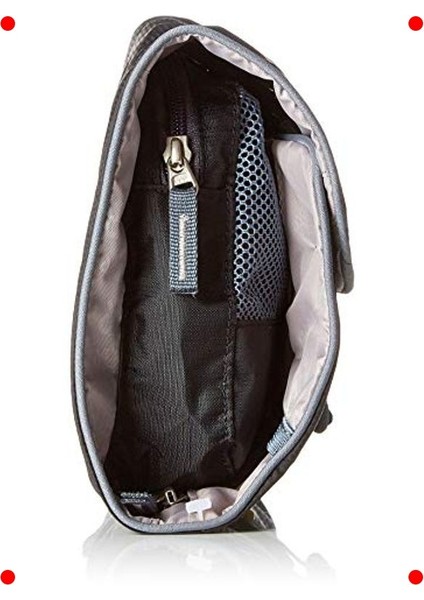 Seyahat Makyaj Çantası - Siyah Titanyum - Düzenleyici modelleri