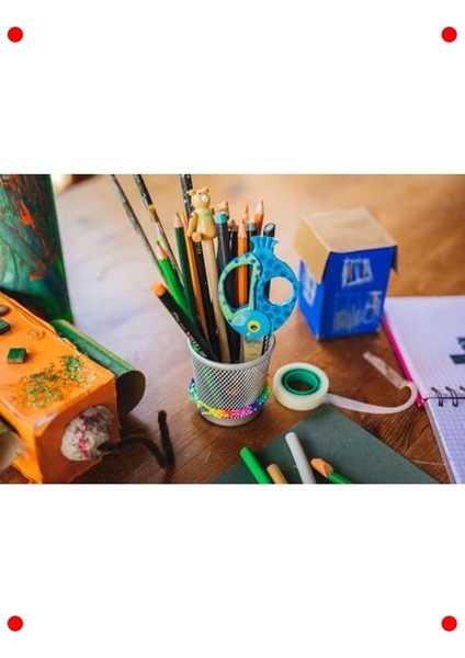 Ergonomik Çocuk Makası - Balık Motifli 13 cm indirimleri