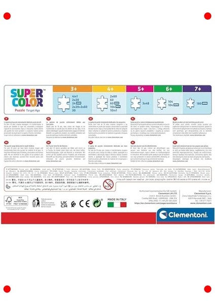 Fantastik Macera Temalı 104 Parça Renkli Yapboz modelleri