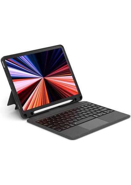 Ipad 10.2 (8. ve 9. Nesil) 2020/2021 Ile Uyumlu Mag Blutooth Işıklı Klavyeli Kılıfı modelleri