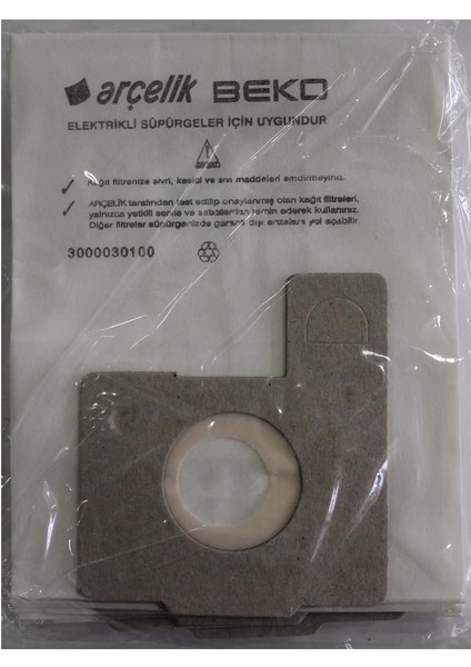 - TT635 Kağıt Süpürge Torbası