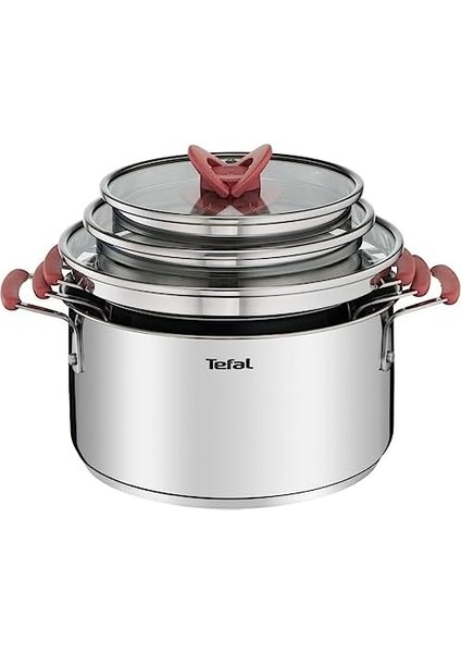 Optispace 6 Parça Çelik Tencere Seti - 2100115981 modelleri