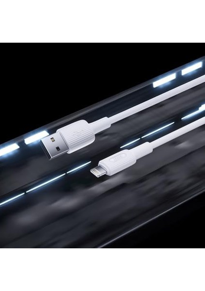 Juo 12W 2.4A Usb-A To Lightning iPad Silikon Hızlı Şarj ve Data Kablosu Beyaz 1 Metre modelleri