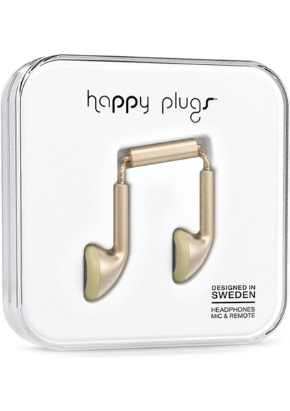 Happy Plugs Kulak Içi Kulaklık Şampanya 7831