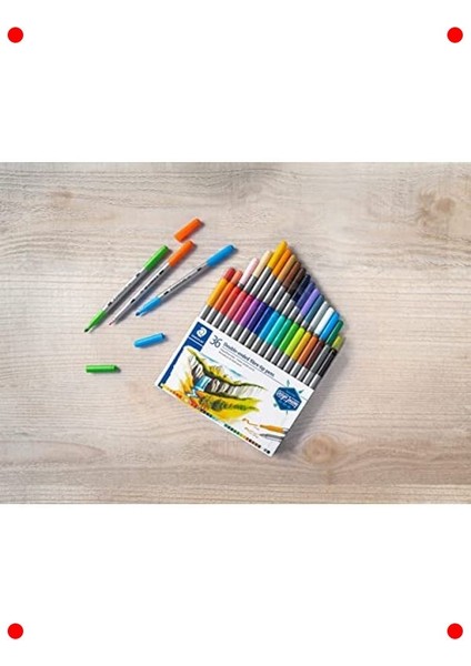 36'lı Çift Uçlu Keçeli Kalem Seti fırsatları