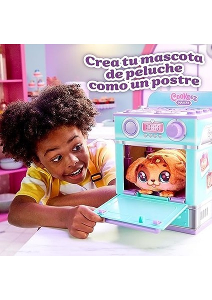 Sihirli Fırın Oyun Seti CKE00000 Mavi Fırın, Mutfak Gereçleri Dahil Lezzetli Kokulu ve Interaktif Bir Peluş Oyuncak Yapın ve Yaratıcı Oyunla Eğlenin fiyatları