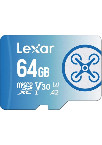 64GB Fly -Performance 1066X Microsdxc™ Uhs-I, Up To 160MB/S Read 60MB/S Write C10 A2 V30 U3