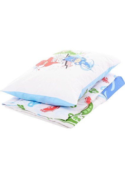 Lisanslı Pamuk Pj Masks Heroes Pike Takımı Çok Renkli Tek Kişilik