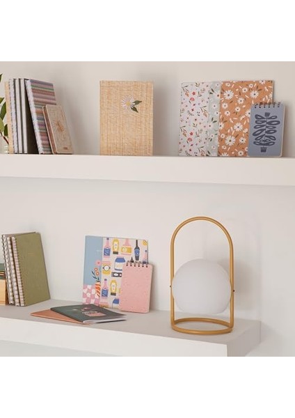 Defter Mr A5 Çizgili Rafia Sp.çiçekler modelleri