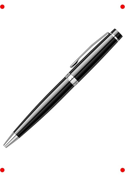 Siyah Krom Şık Tükenmez Kalem fırsatları