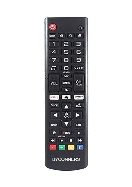 Lg Smart Tv Için Amazon Netflix Tuşlu LCD LED Tv Kumanda Yeni AKB76037605 Uzaktan Kumandası