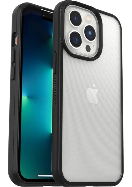 13 Pro Şık Kılıf, Darbeye Dayanıklı, Düşmeye Dayanıklı, Ultra, Kılıf, Askeri Standartlara Göre Test Edilmiştir, Şeffaf/siyah, Paketi Yok