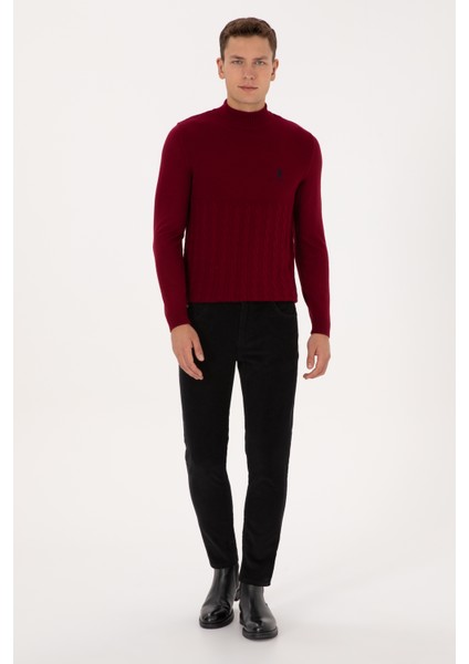 Erkek Siyah Pantolon (Kanvas-Chino) 50310150-VR046