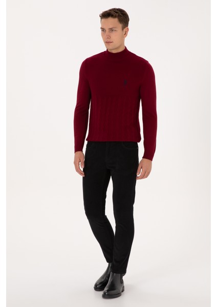 Erkek Siyah Pantolon (Kanvas-Chino) 50310150-VR046 modelleri