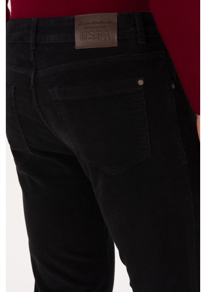 Erkek Siyah Pantolon (Kanvas-Chino) 50310150-VR046