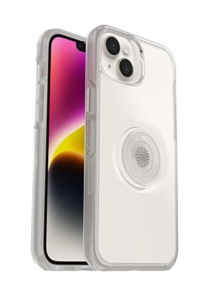 14 Plus Otter+Pop Kılıfı, Darbeye Dayanıklı, Düşmeye Dayanıklı, Popsockets Popgrip&apos;li Koruyucu Kılıf, Askeri Standartlara Göre 3 Kez Test Edilmiştir, Şeffaf modelleri
