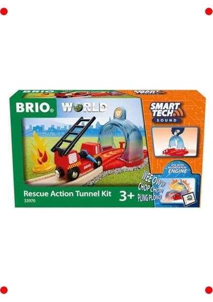 Akıllı Tren Yolu Itfaiye Kapısı - Sesli ve Işıklı