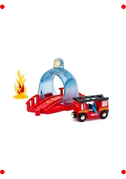 Akıllı Tren Yolu Itfaiye Kapısı - Sesli ve Işıklı modelleri