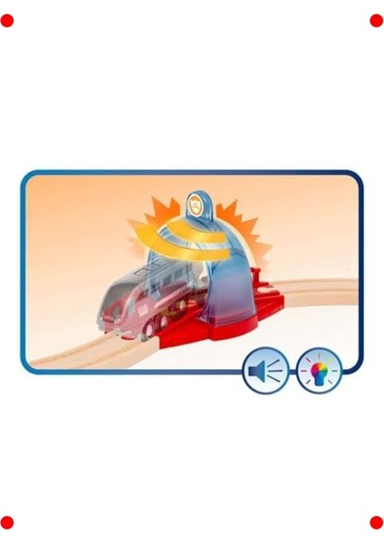 Akıllı Tren Yolu Itfaiye Kapısı - Sesli ve Işıklı fırsatları