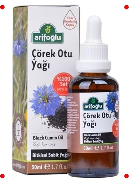 Çörek Otu Yağı 50ML: Cilt & Saç Için Doğal Besleyici